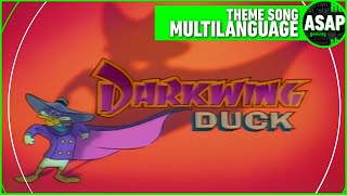 Darkwing Duck Theme Song  Multilanguage Requested [upl. by Iloj]