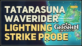 Tatarasuna Waverider Lightning Strike Probe Puzzle Genshin Impact [upl. by Brocky377]