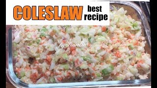 COLESLAW ORIGINAL RECIPE THE BEST HEALTHY COLESLAW KFC STYLE JAPAN 🇯🇵 [upl. by Eiclud801]