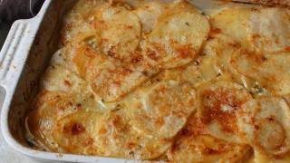 Root Vegetable Gratin Recipe  Easy Root Vegetable Casserole Side Dish [upl. by Gnourt]