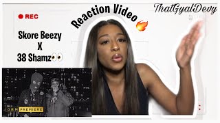 Skore Beezy x 38 Shamz Diamonds REACTION VIDEO🔥 AutoTune😱  ThatGyalDevy Reacts💕 [upl. by Ynitsed]