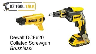 Dewalt 18V DCF620  Brushless Collated Screwgun Detailed Review [upl. by Drahnreb]