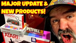 Major Atari 2600 Update Plus New 7800 Products [upl. by Ahsitul]