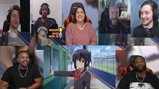 CHUUNIBYOU DEMO KOI GA SHITAI EPISODE 1 REACTION MASHUP [upl. by Kallick]