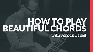 How To Play Beautiful Chords  Piano Lessons Pianote [upl. by Debbra353]