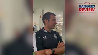 Giovanni van Bronckhorst interview Rangers vs Sunderland and Rabbi Matondo [upl. by Xaviera107]