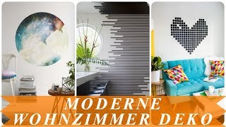 Ideen für moderne wohnzimmer deko [upl. by Kawai]