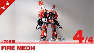 CONSTRUCTION The LEGO Ninjago Movie  Fire Mech 44 FR [upl. by Jennee232]