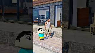 Shinchan🥰 के भाई Minchan😍को Zombie👻 पकड़ के ले गया In GTAV  trending shorts gta5 [upl. by Llereg]