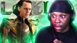 MY FIRST TIME WATCHING LOKI Loki Episode 1 Reaction [upl. by Gleda]