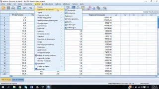 ESTADISTICA DESCRIPTIVA MEDIA MEDIANA MODA EN SPSS [upl. by Deehan860]