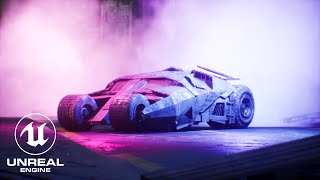 Render a Batmobile In Unreal Engine 5 [upl. by Thema]