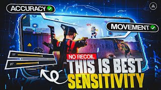 You Can Get 🇧🇷 Movement  No Recoil Headshot Accuracy By Using This Secret settings amp Sensi [upl. by Amadis]