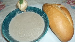 Receta Crema de Champiñones con granos de elotelasdeliciasdelupita [upl. by Nollat]