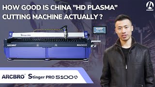 StingerPro 5100  ArcBro latest High Definition CNC plasma cutting table for workshops [upl. by Bausch662]