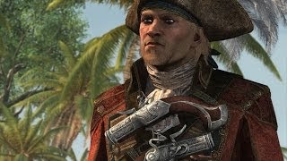 Assassins Creed 4 Captain Morgans Redingote Outfit  FreeRoam amp Combat [upl. by Leahci]