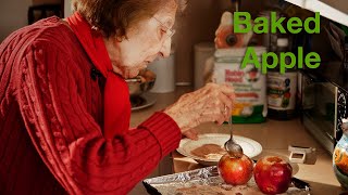 Great Depression Cooking  Baked Apples [upl. by Shanie]