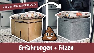 Das PERFEKTE Klo für den Camper💩  Kildwick MicroLoo [upl. by Rexferd813]