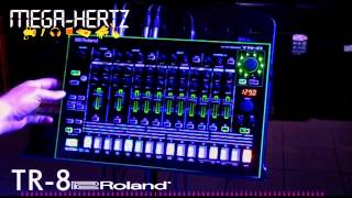 Démo boite à rythmes Roland TR8 Aira Français chez MegaHertzfr [upl. by Bevis]