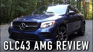 20182019 MercedesAMG GLC43 Coupe Start Up Test Drive amp In Depth Review [upl. by Verdha]