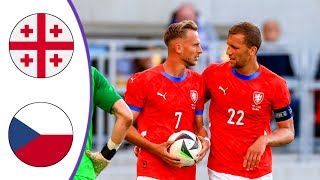 Georgia vs Czech Republic  Extended Highlights amp All Goals 2024 HD [upl. by Ariaic]