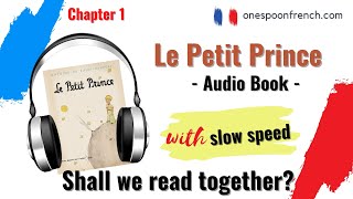 French Audio Book  The Little Prince slowly and slowly Le Petit Prince [upl. by Yelsnia]