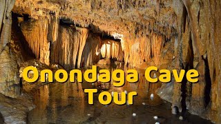 Onondaga Cave Tour at Onondaga Cave State Park  Missouri Must See [upl. by Trici]