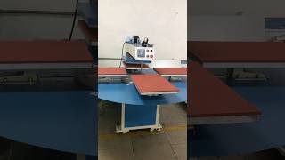 Four Station Heat Press Rotary Heat Press Printingheatpress printing printer [upl. by Alburga178]