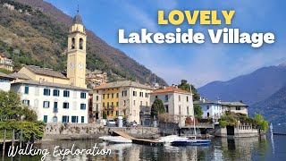 Charming Village on Lake Como  Morning Trip to Laglio Italy [upl. by Ronica]