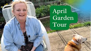 April Garden Tour 2024  Spring Flowers in Bloom and Cool Weather Veggies  Zone 7 [upl. by Trevar]