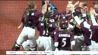 Papillion La Vista Wins 17th State Softball Title [upl. by Dnomra]