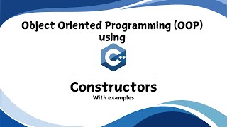 OOP using C  Constructors  Urdu  Hindi [upl. by Nanji]