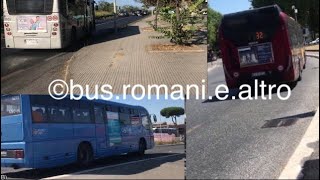 BUS A ROMA PARTE 1  Bus Spotting in Rome [upl. by Nigrom438]