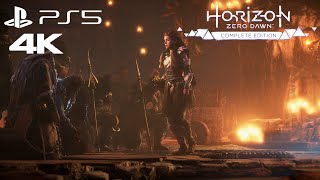 Horizon Zero Dawn Remastered  Aloy Will Not Be Worshipped 4K PS5 [upl. by Aisatan]