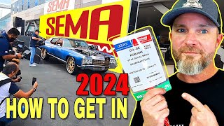 How Can I Go To The SEMA Show  2024 [upl. by Yorle]