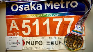 Osaka Marathon 2024 Trip 🏯🇯🇵🌸 [upl. by Asi]