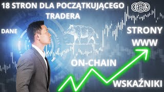 18 STRON ZA FREE DLA POCZĄTKUJĄCEGO TRADERA WSKAŹNIKI DANE CRYPTO ONCHAIN [upl. by Gaul3]