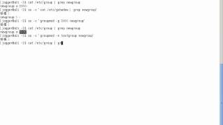 groupadd groupmod gpasswd groupdel 等指令 [upl. by Shirah]
