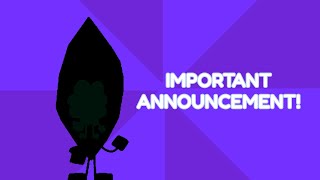 A VERY Important Announcement BOMB [upl. by Utley361]