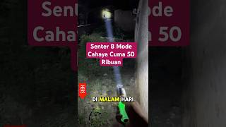 Senter Led 8 Mode Cahaya senter senterled sentersuperterang [upl. by Henka]