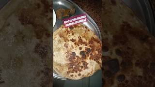 How to make aloo lachha Paratha stuffed Paratha recipemorning breakfast [upl. by Llehsyt]