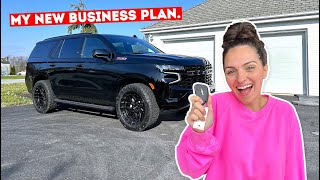 Launching My New Business Plan The REAL Reason I Bought this New Tahoe [upl. by Christabella]