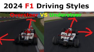 F1 Driving Styles EXPLAINED  UNDERSTEER VS OVERSTEER [upl. by Noyahs269]