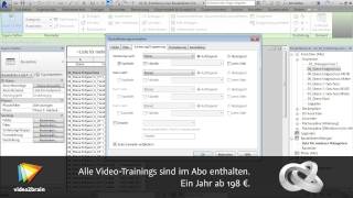 Autodesk Revit Listen und Tabellen Bauteillisten erstellen video2braincom [upl. by Hauge]