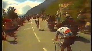 Tour de France 1987  20 Alpe D´Huez Etxabe [upl. by Collum]