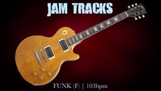 Funk Guitar Backing Track F  MegaBackingTracks [upl. by Tronna]