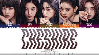 ITZY 있지  CHESHIRE Lyrics Color CodedHanRomEng [upl. by Beane]