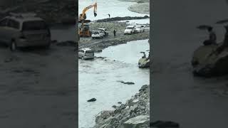 shayok these days  Shayok road today 2024  Shayok water crossing  update [upl. by Erasmus]