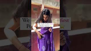 How Pocket Sarees Are Giving Women a New Beginning ❤️ localnation madeinindia buildindia [upl. by Anilag561]