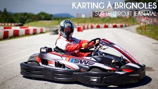 Nous avons testé le karting sur le circuit de Brignoles [upl. by Pasahow]